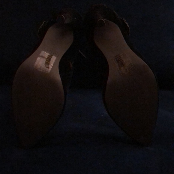 IAM NYC Isaac Mizrahi Black Floral Boots Size 8 - Picture 9 of 12